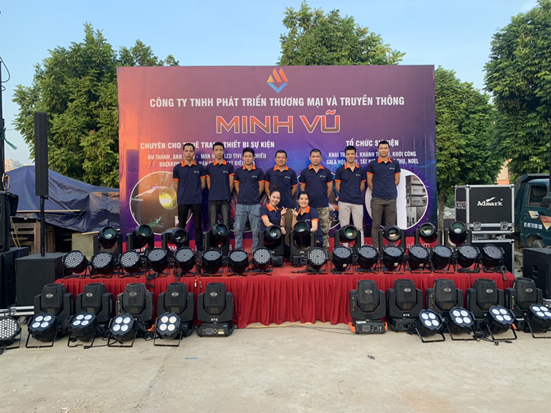 Cho thuê âm thanh ánh sáng sân khấu tphcm