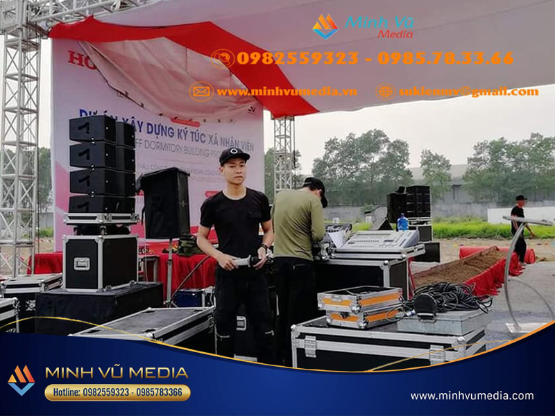 5 Cam kết khi cho thuê âm thanh của Minh Vũ Media